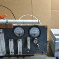 A machine with two gauges and some wires